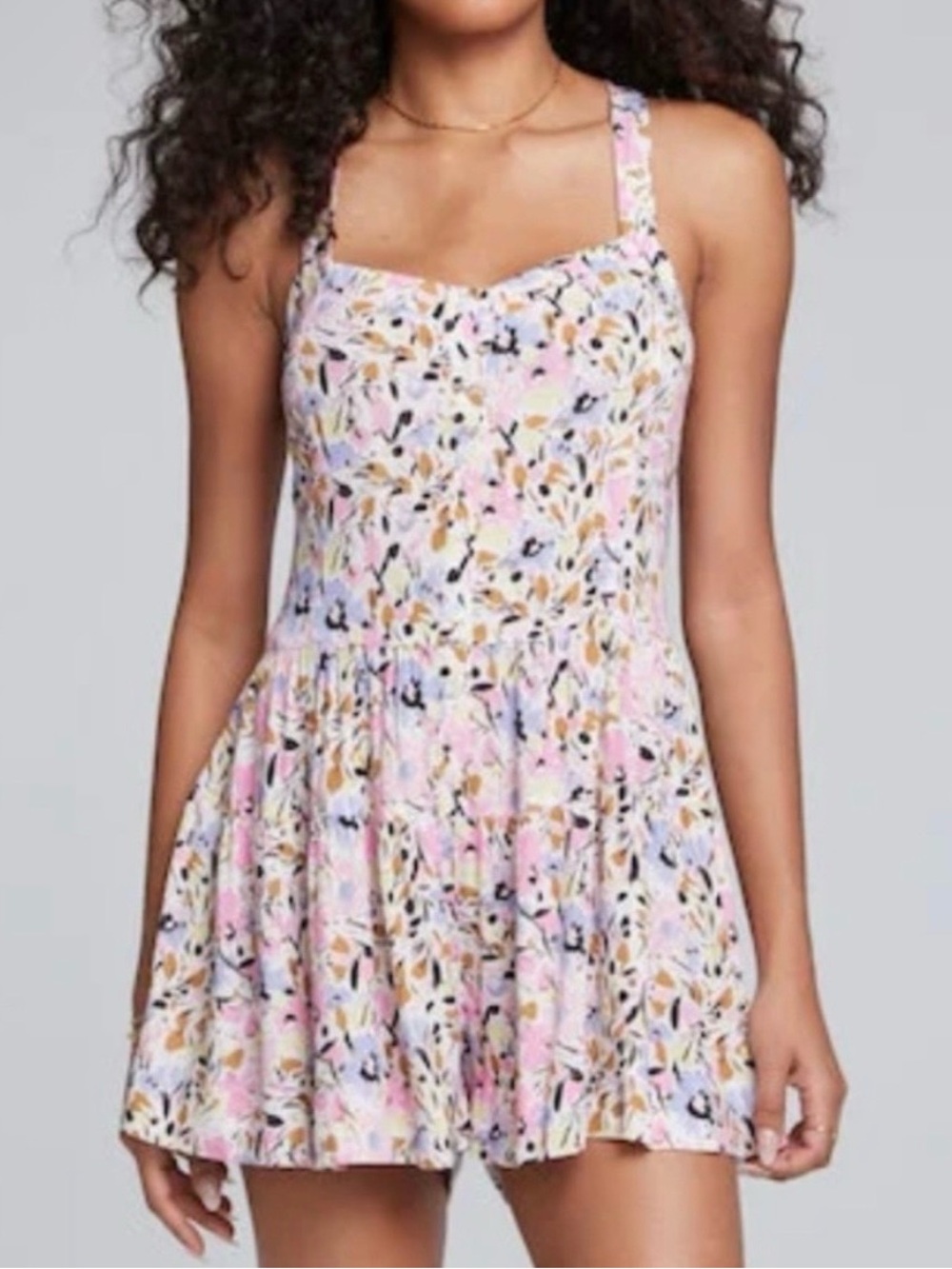 NWT saltwater LUXE Floral Romper